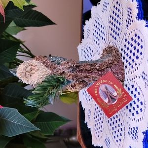 Belsnickle santa figurine by Linda Lindquist